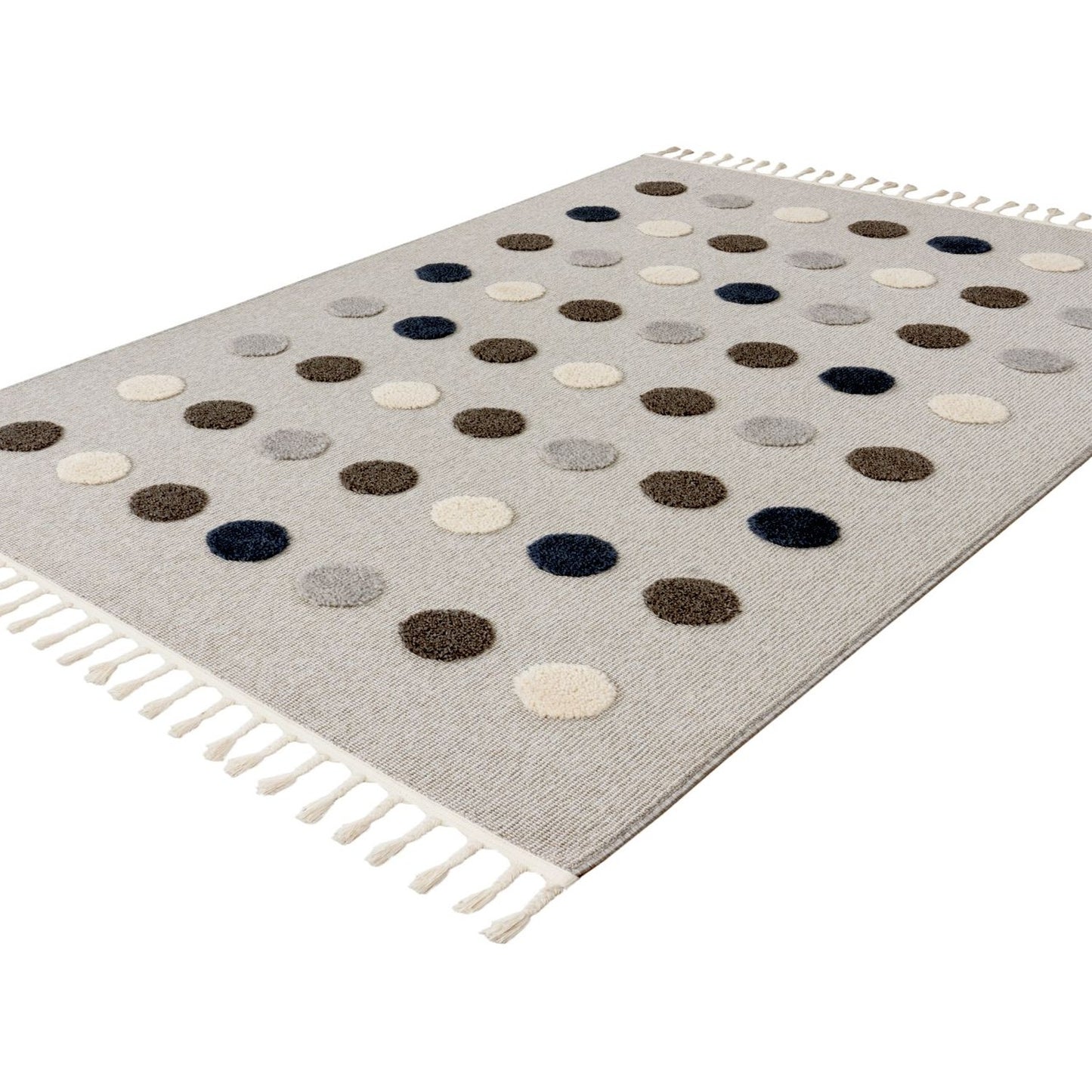 Modena 419 Dots Tæppe Med Prikdesign - Billede 2