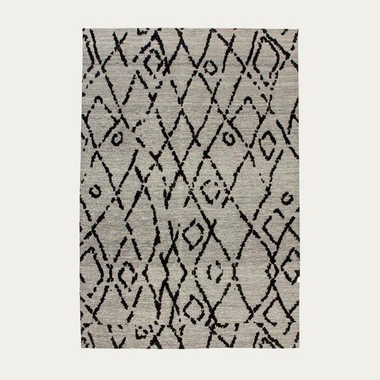 River 110 Tæppe Jacquardvævet Med Vintage Udtryk - Hovedbillede
