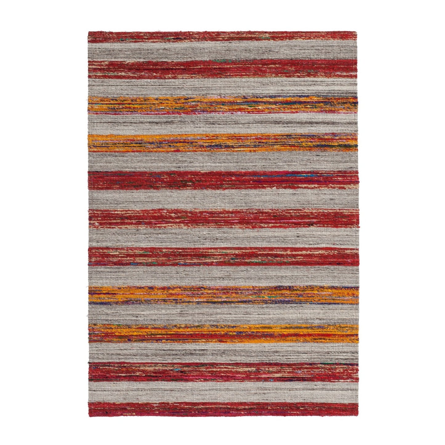 Duarte 210 Håndvævet Kilim Tæppe I Uld Og Silke - Variant HIXXY-120-170