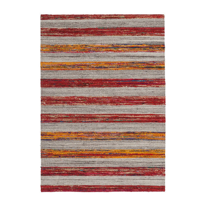 Duarte 210 Håndvævet Kilim Tæppe I Uld Og Silke - Variant HIXXY-120-170