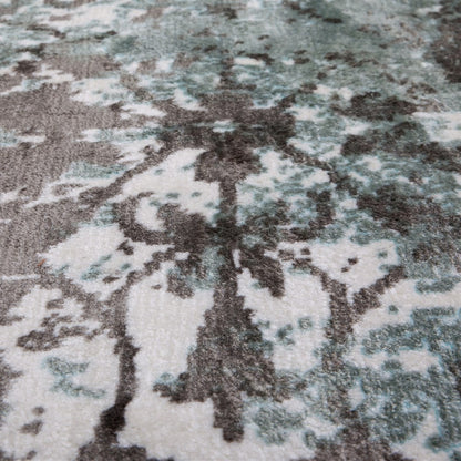 Ocean 200 Tæppe Vintage Design I Turkis - Billede 3