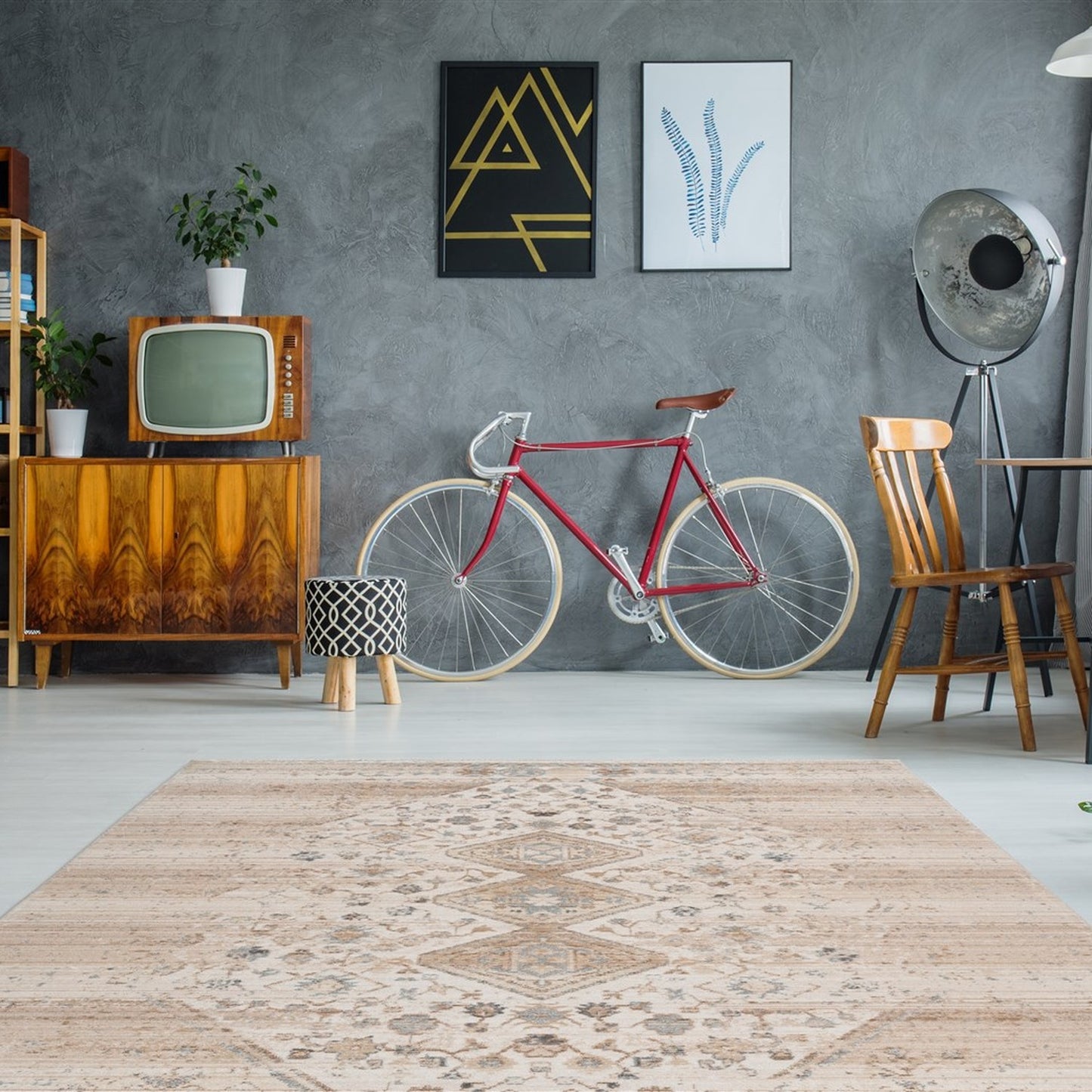 Baroque 1125 Tæppe Med Frynser Og Vintage Udtryk - Billede 2