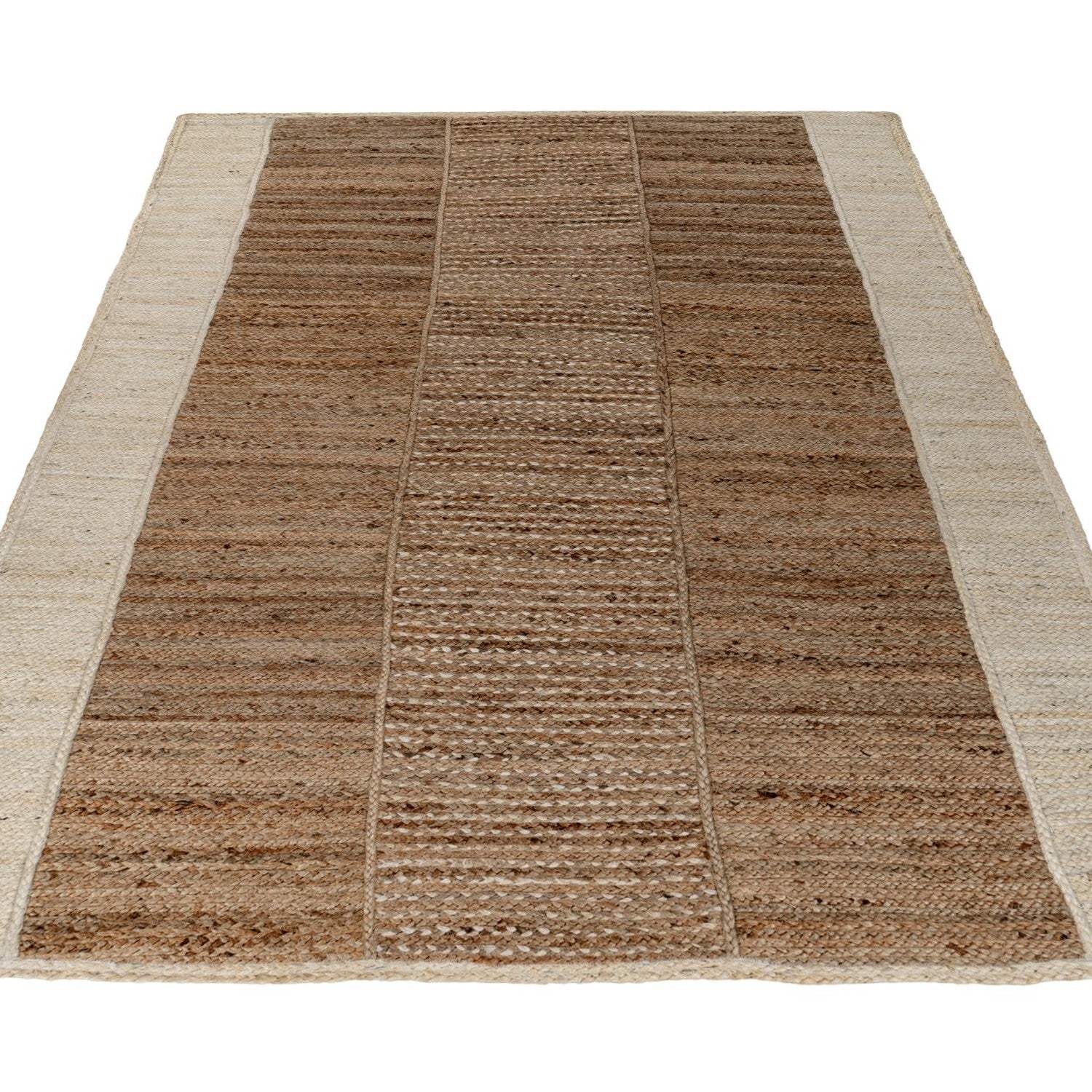 Cozy Bliss 470 Tæppe I Naturlig Jute Med Boho Udtryk - Billede 3