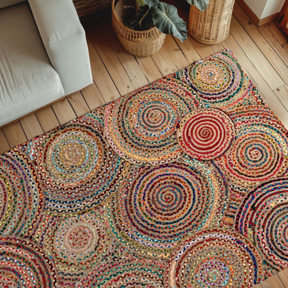 Tulum 356 Tæppe Farverigt Boho Design - Billede 4