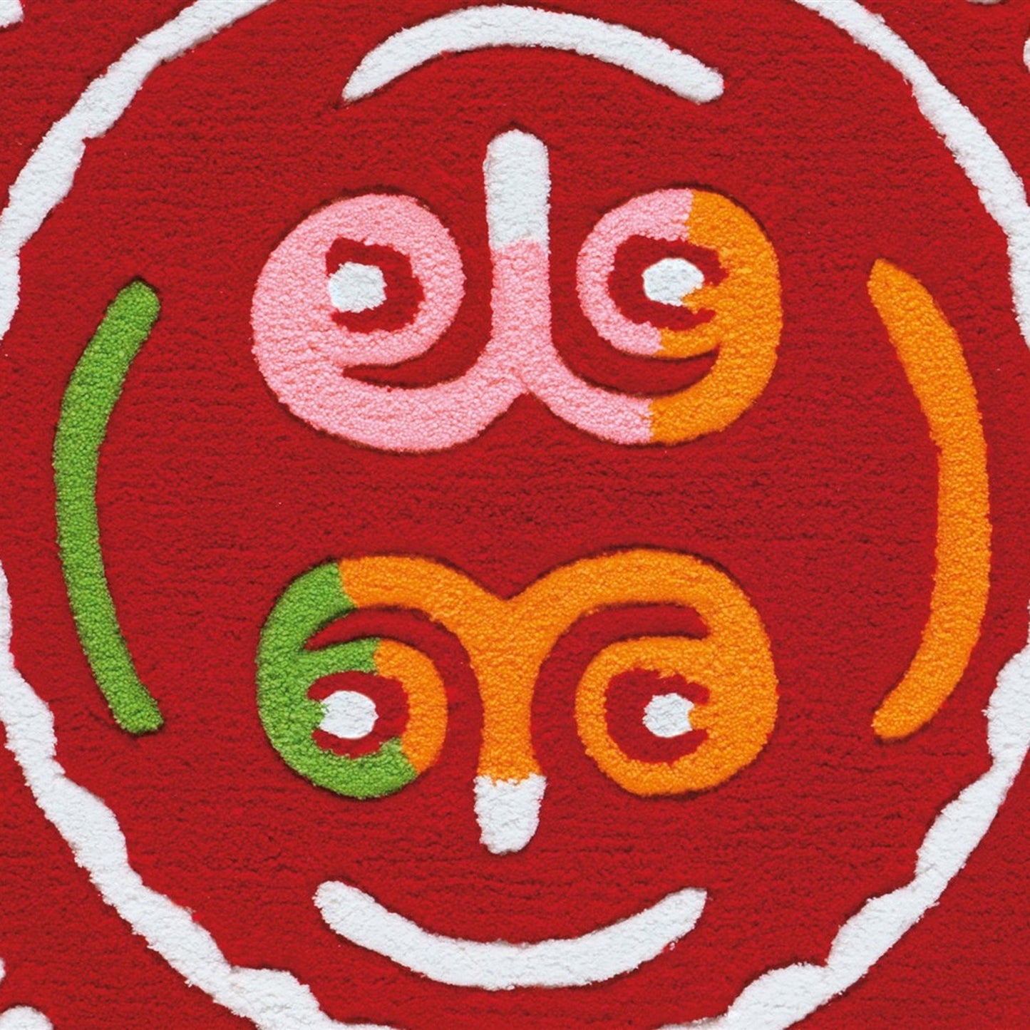 Spirit Glowy 3145 Mandala Børnetæppe Med Lysende Garn - Billede 3