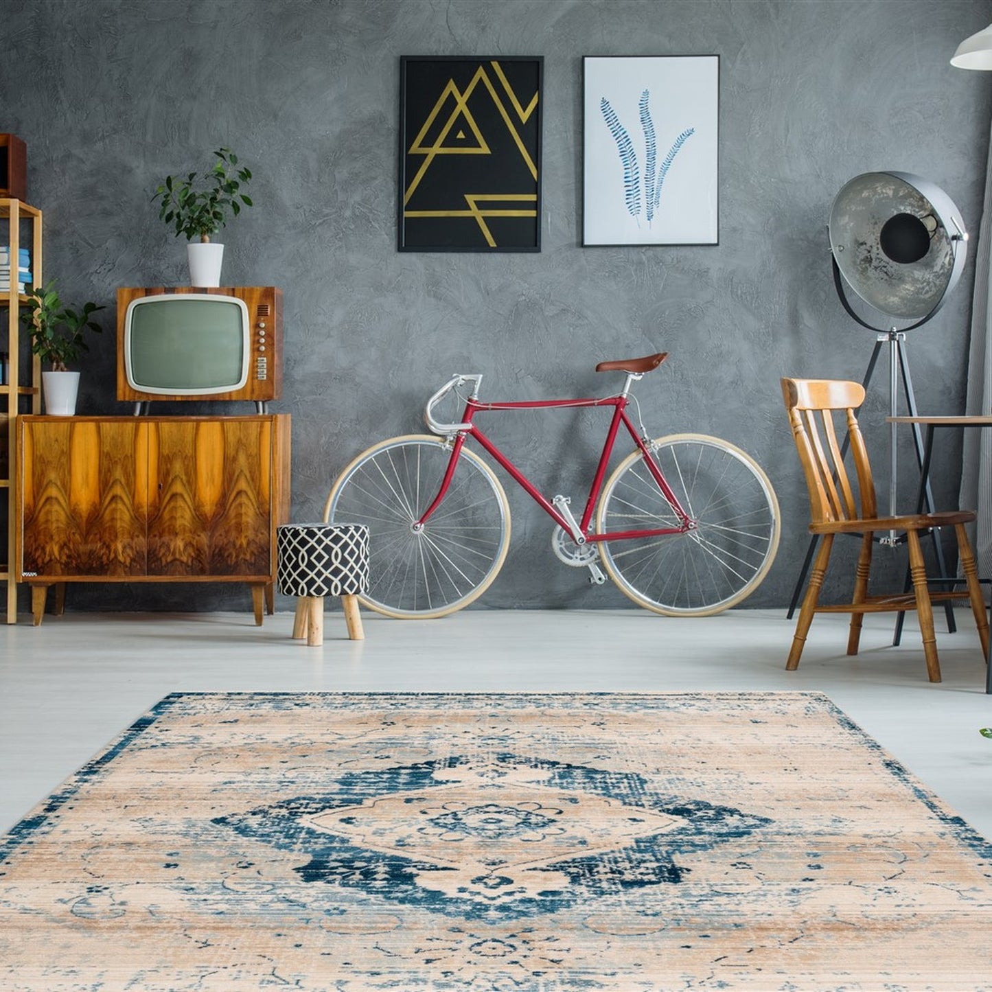 Baroque 525 Tæppe Med Frynser Og Vintage Udtryk - Billede 2