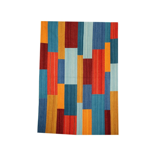 Radical 330 Tæppe I Patchwork Design - Hovedbillede
