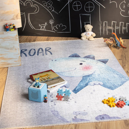 Joanna 626 Roar Børnetæppe Med Dinosaur Motiv - Billede 2