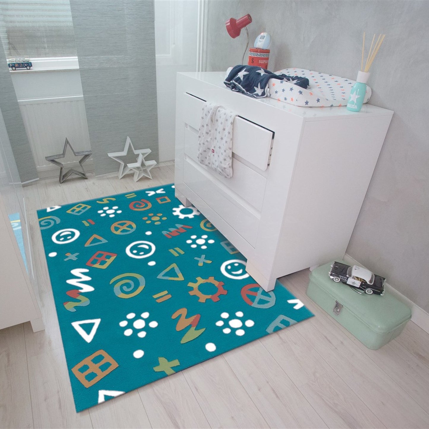 Spirit Glowy 3146 Icons Børnetæppe Med Lysende Garn - Billede 2