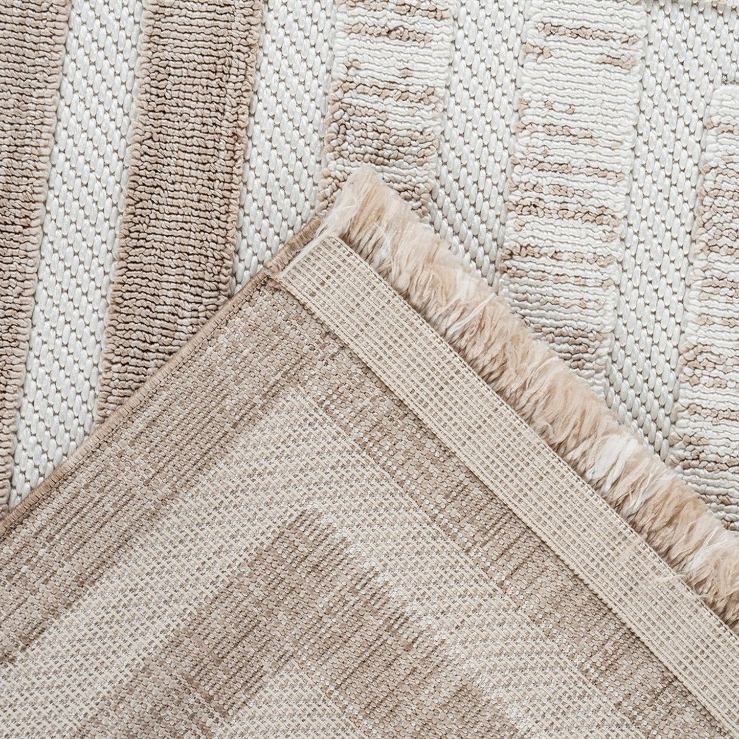 Sarai 125 Tæppe Med Grafisk Design Kort Luv - Billede 4