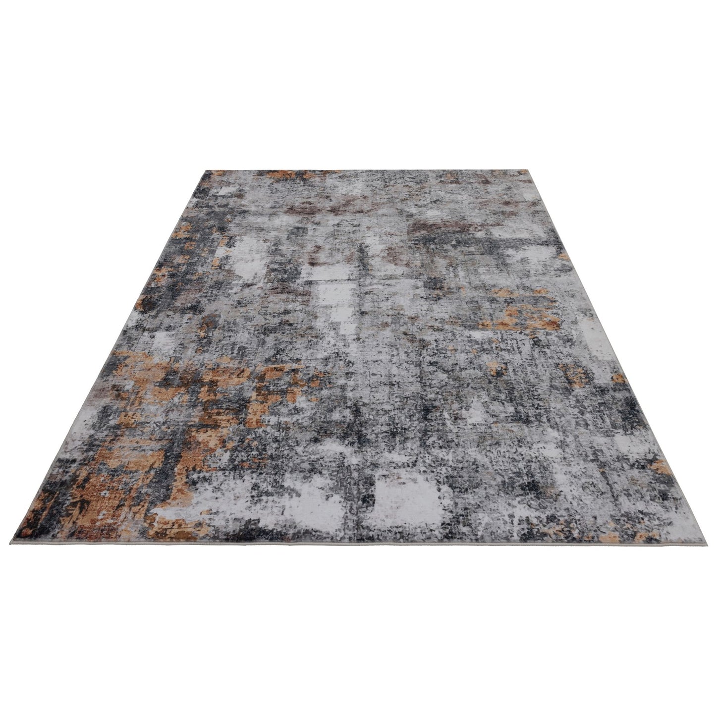 Elegantica 329 Tæppe Abstrakt Akvareldesign I Terracotta - Billede 3