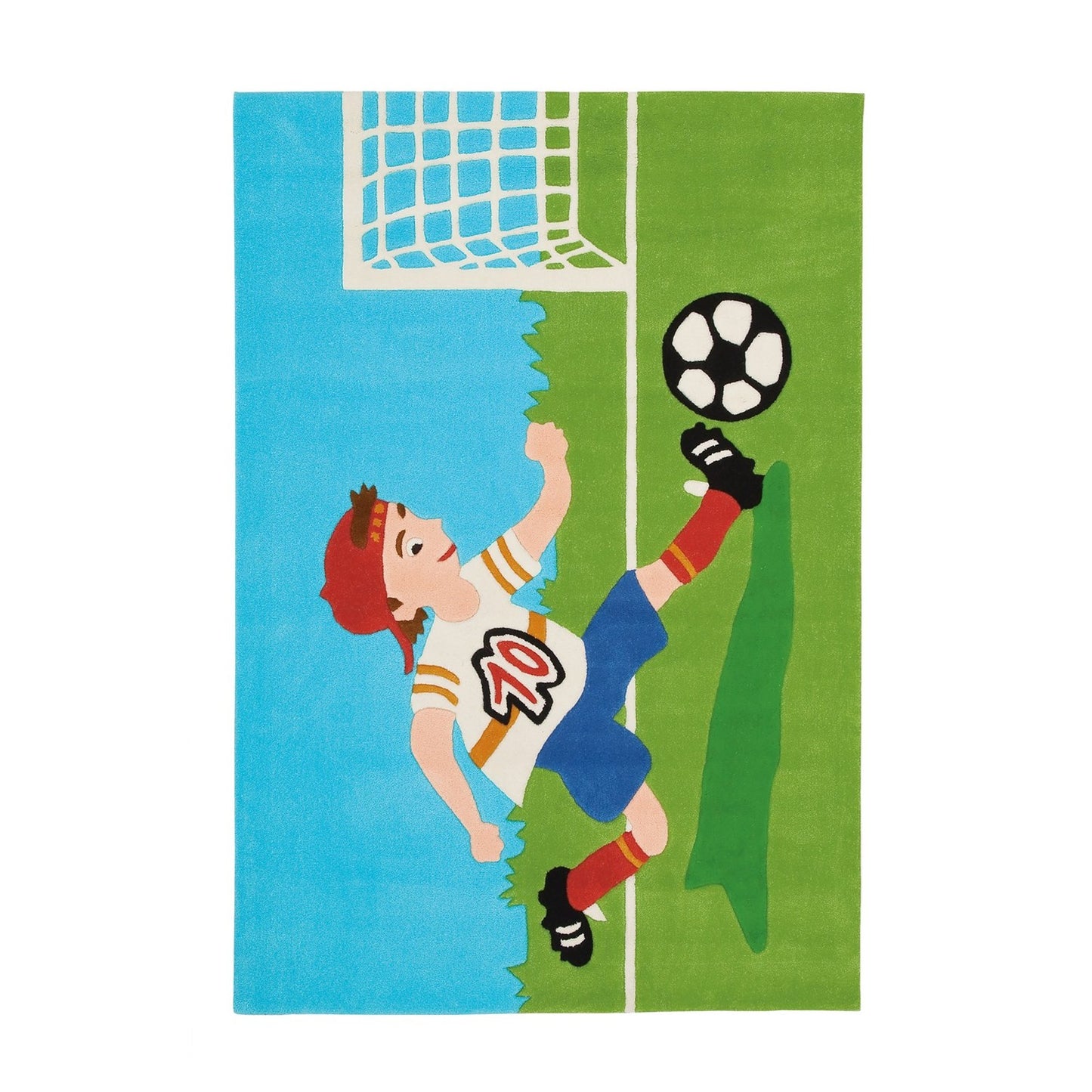 Joy 4090 Football Tæppe Med Fodboldmotiv - Hovedbillede