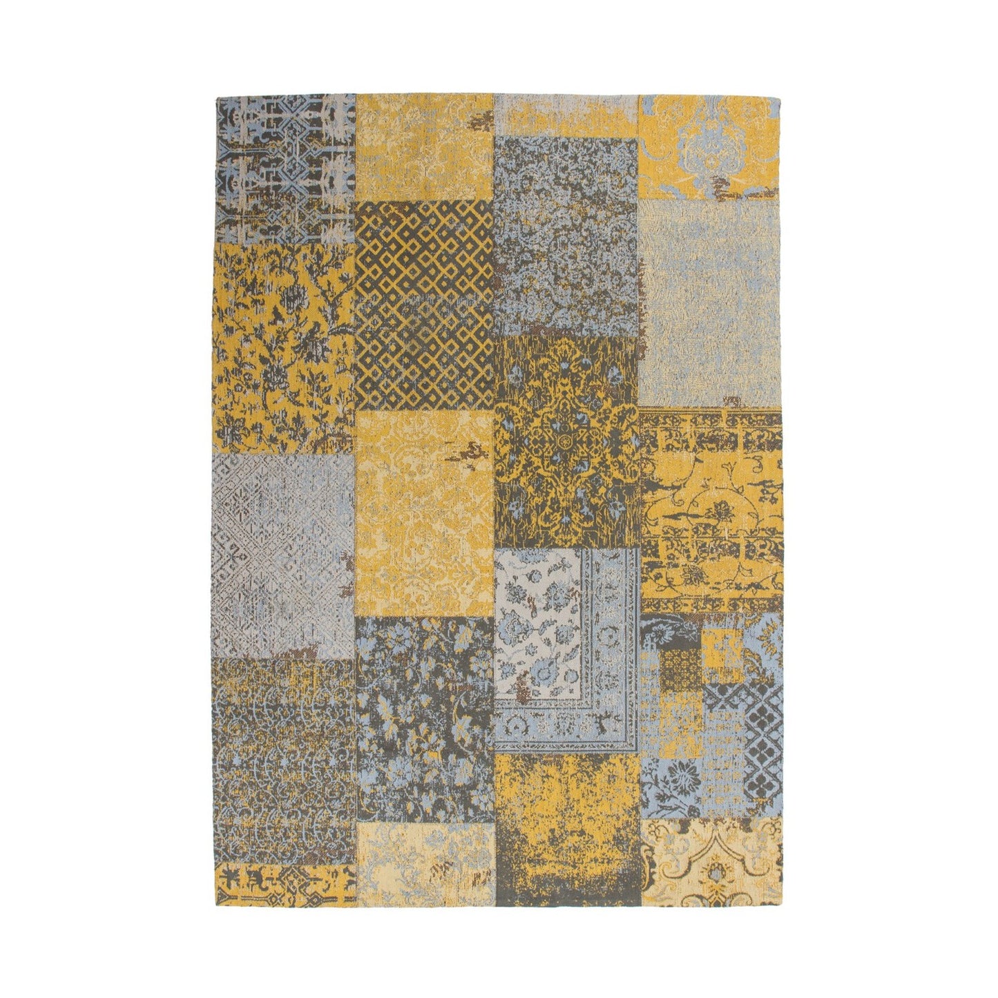 Symphony 160 Tæppe Vintage Patchwork Udtryk - Variant LTKJ6-200-290