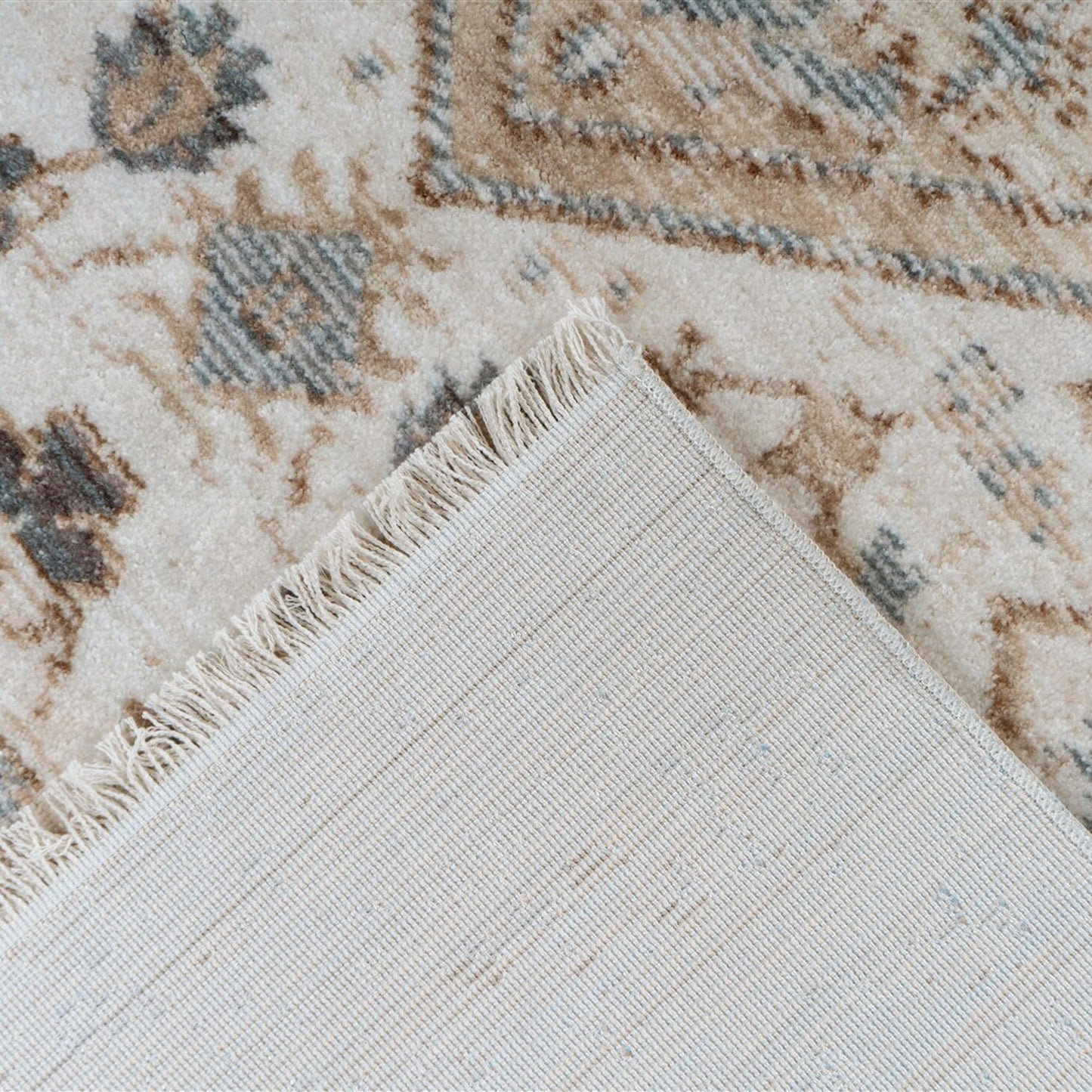 Baroque 1125 Tæppe Med Frynser Og Vintage Udtryk - Billede 4