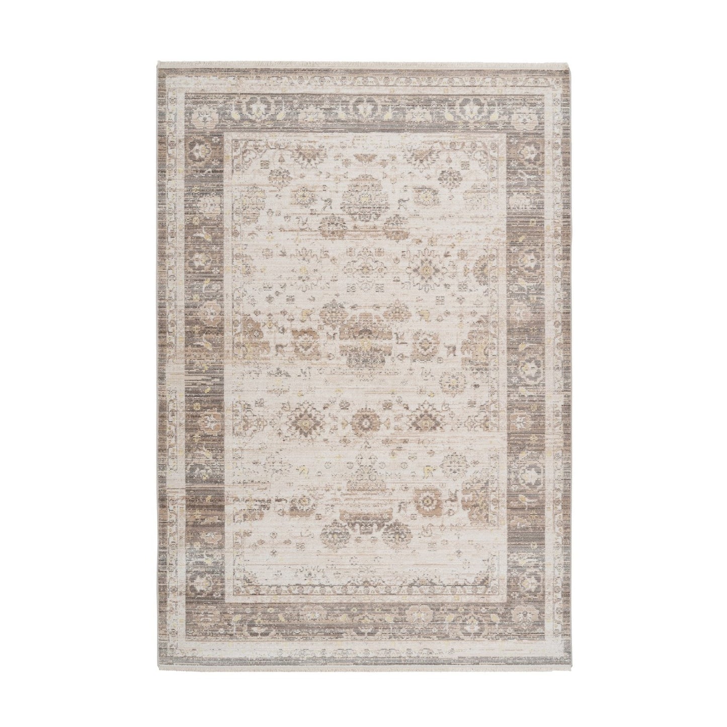 Baroque 1025 Tæppe Med Frynser Og Vintage Udtryk - Hovedbillede