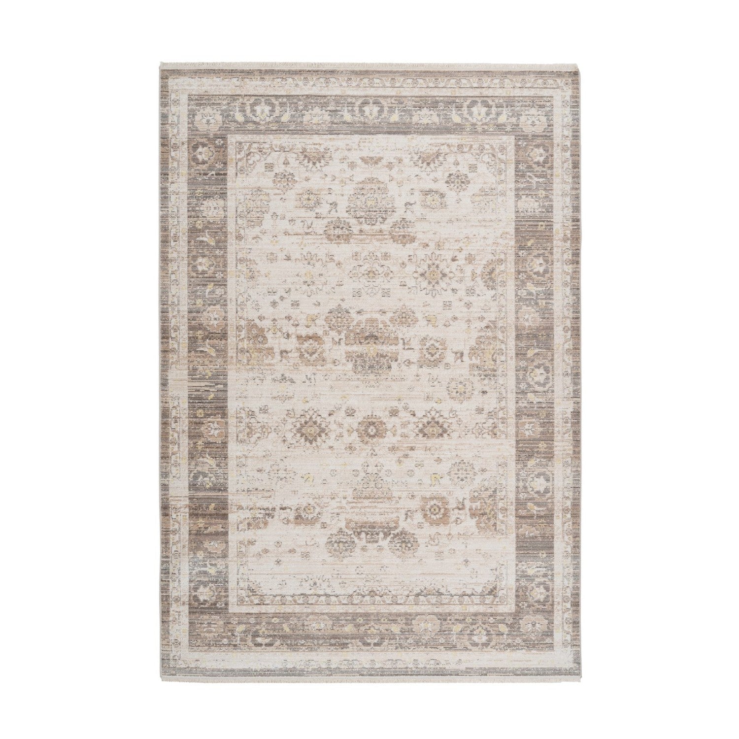 Baroque 1025 Tæppe Med Frynser Og Vintage Udtryk - Hovedbillede