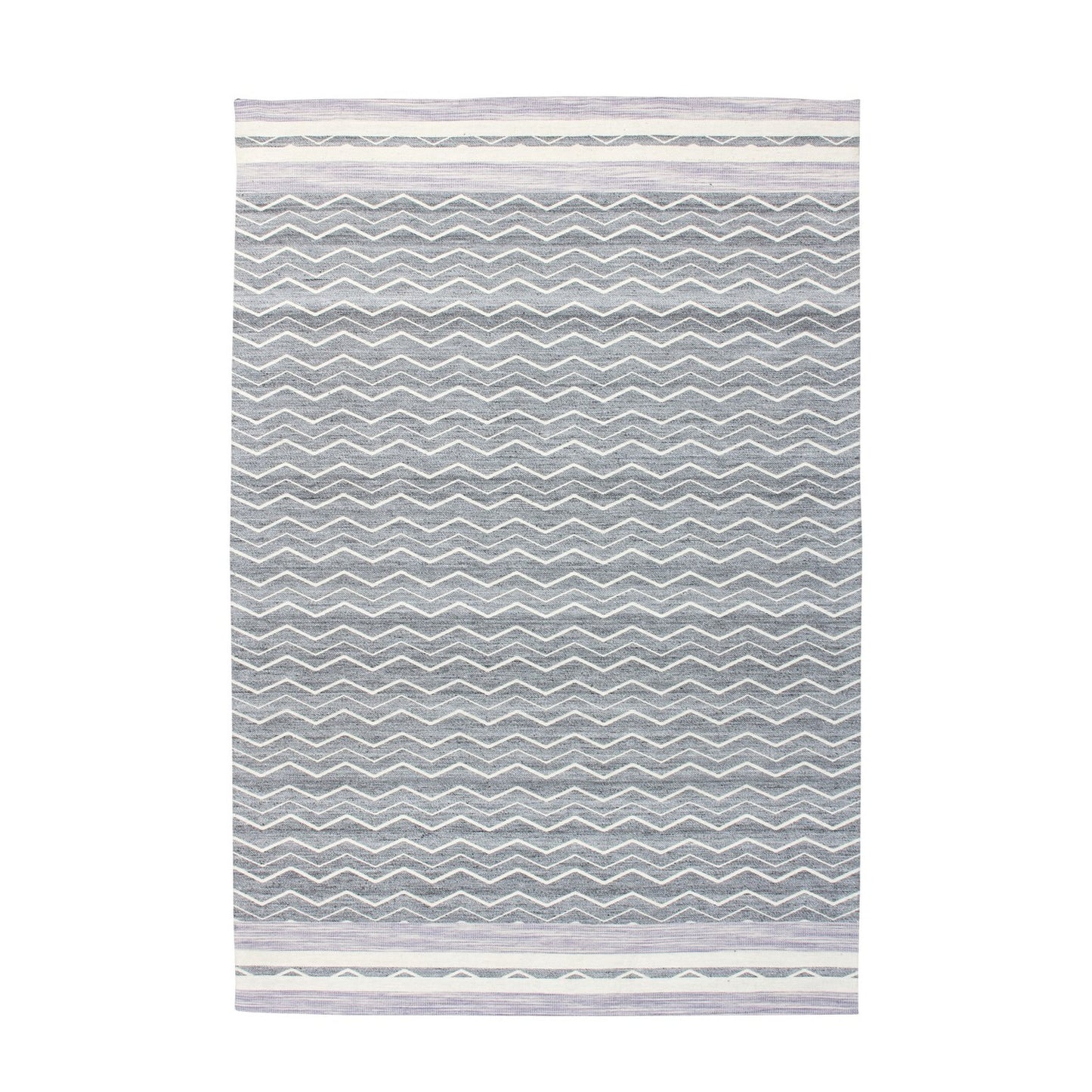 Mirage 110 Tæppe Med Jacquardmønster Lilla/grå - Hovedbillede