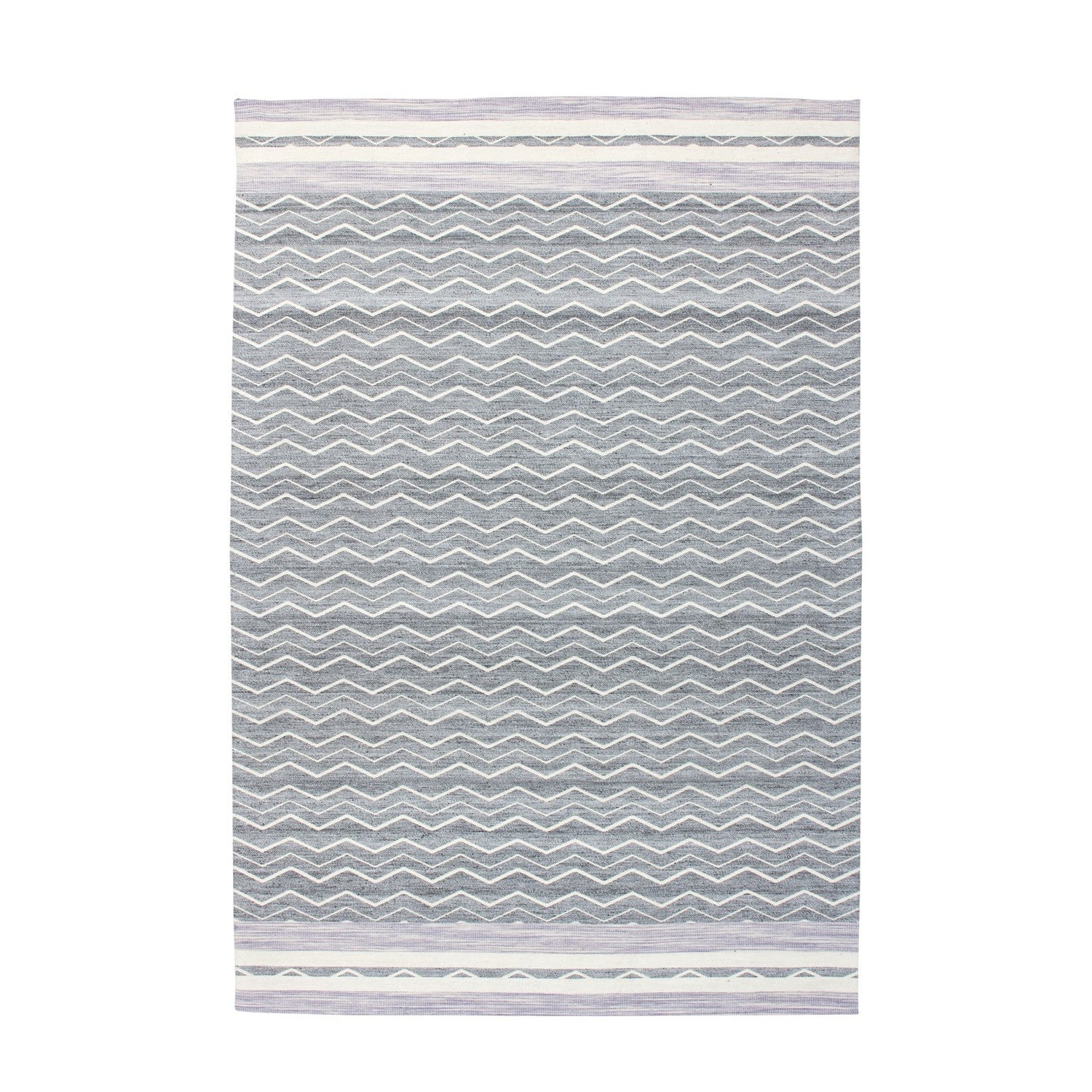Mirage 110 Tæppe Med Jacquardmønster Lilla/grå - Hovedbillede