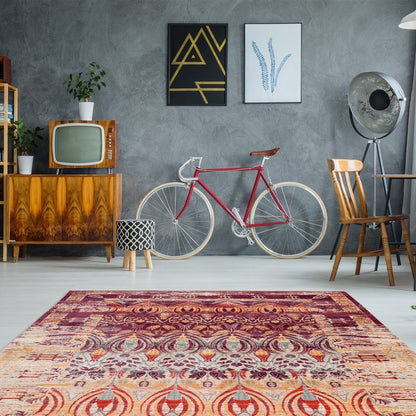 Baroque 425 Tæppe Vintage Look Med Frynser - Billede 2