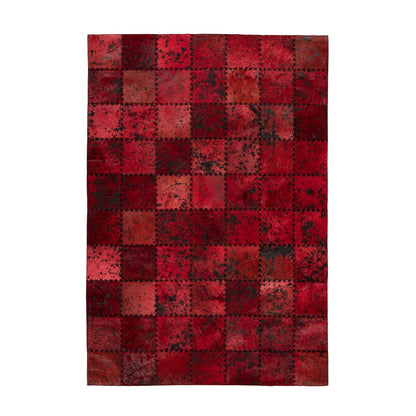 Voila 125 Lædertæppe Med Patchwork Mønster - Variant 13HQ5-200-290-E