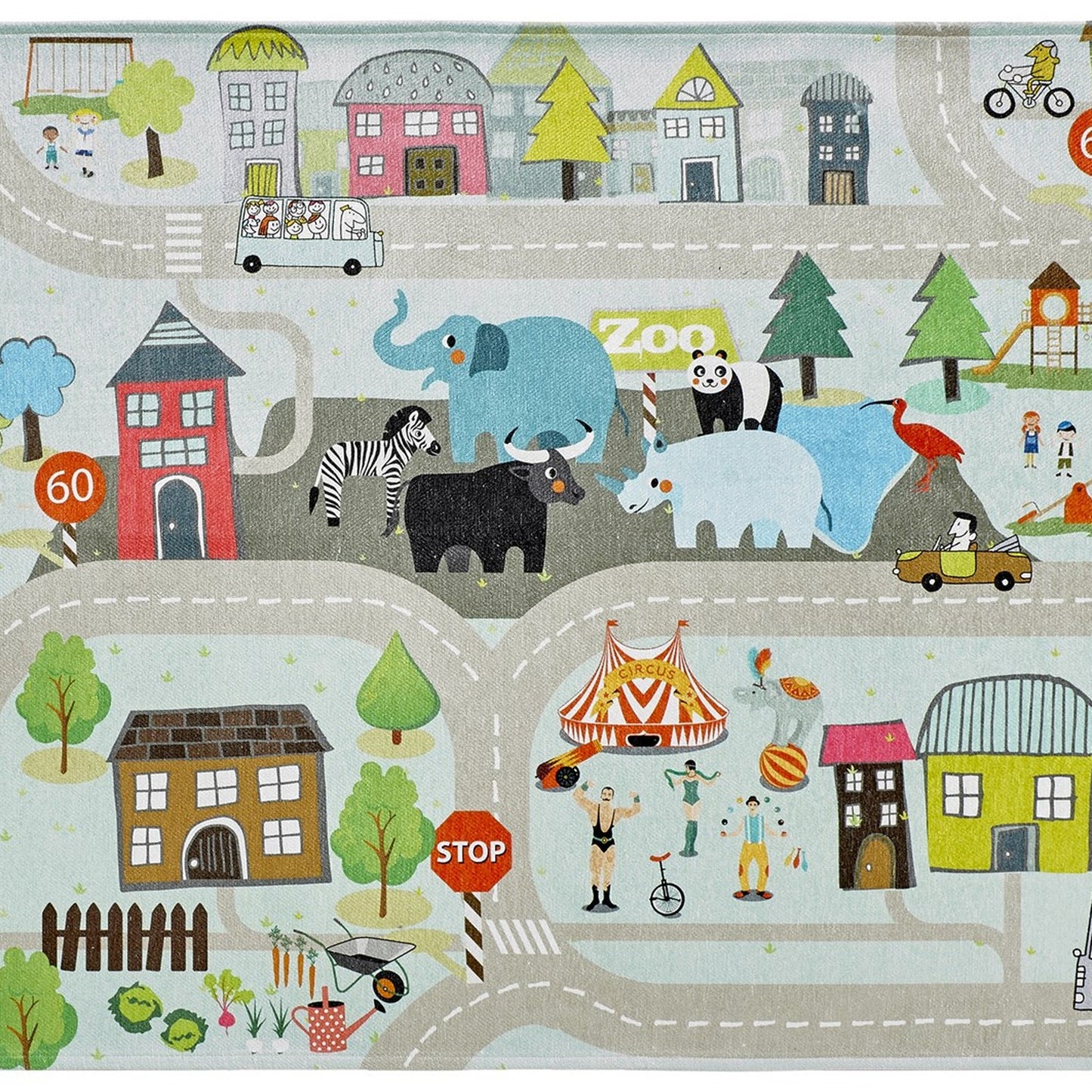 Sympathy Kids 241 Street Legetæppe Til Børneværelset - Variant JWX5Z-80-120