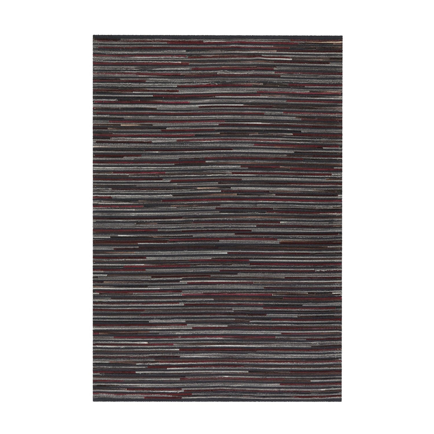Wild 8023 Tæppe Patchwork Udtryk Med Læder - Hovedbillede