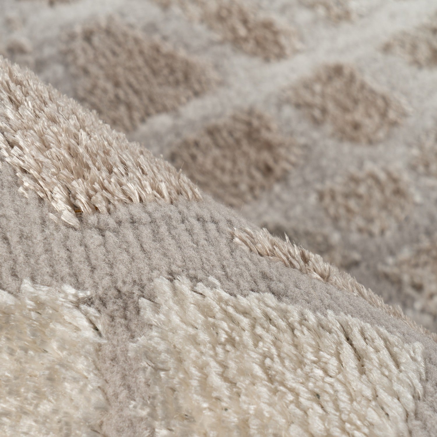 Catcher 225 Tæppe Kort Luv I Sølv/beige - Billede 4