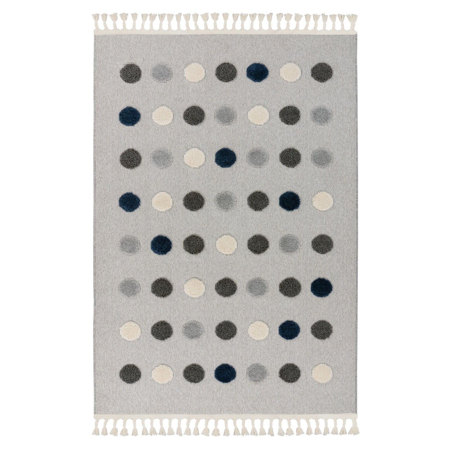 Modena 419 Dots Tæppe Med Prikdesign - Hovedbillede