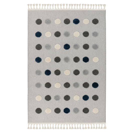 Modena 419 Dots Tæppe Med Prikdesign - Hovedbillede