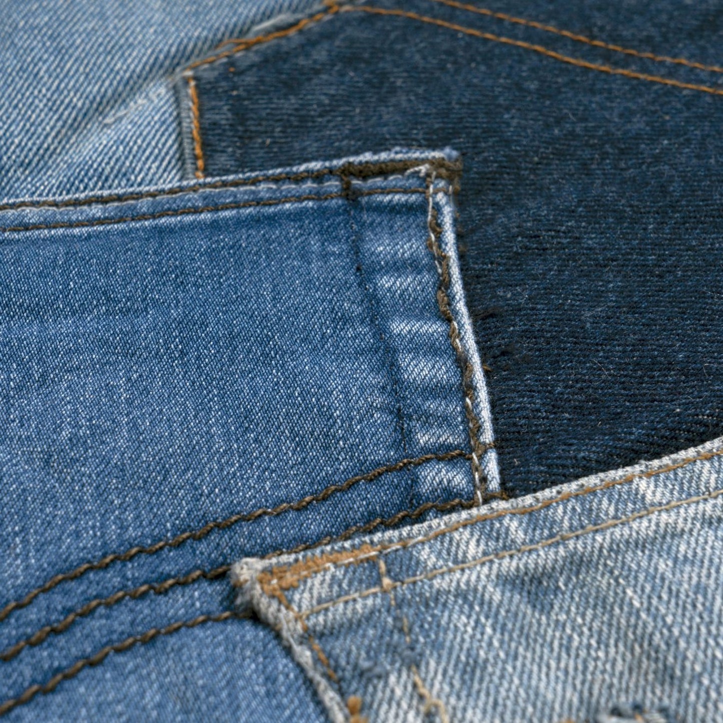 Urban Denim 490 Tæppe Med Patchwork Udtryk - Billede 5