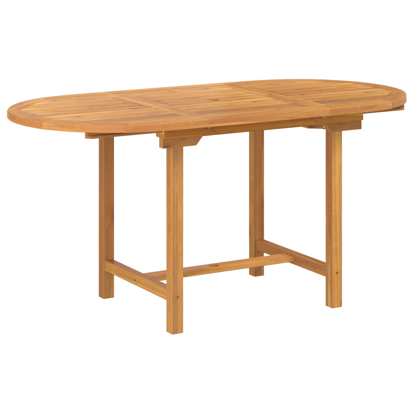 7 Stk Have Spisesæt Solid Træ Teak