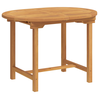 7 Stk Have Spisesæt Solid Træ Teak