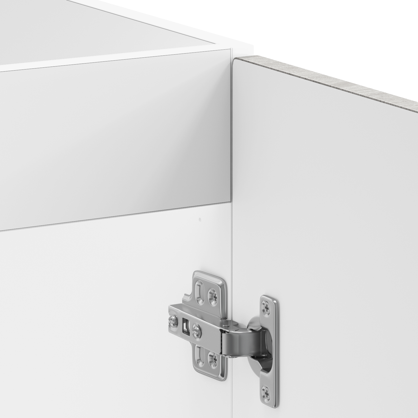 Køkkenskab Kalmar 2 Pcs Grå 80 X 46 X 81.5 Cm Konstrueret Træ - Billede 6