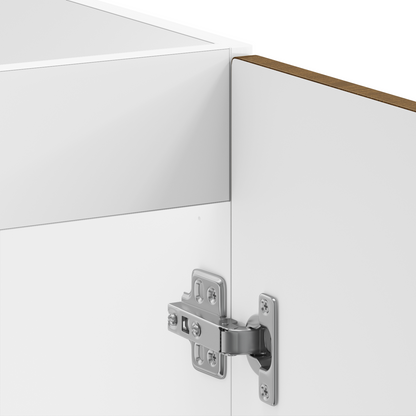 Køkkenskab Kalmar 2 Pcs Brun 80 X 46 X 81.5 Cm Konstrueret Træ - Billede 6