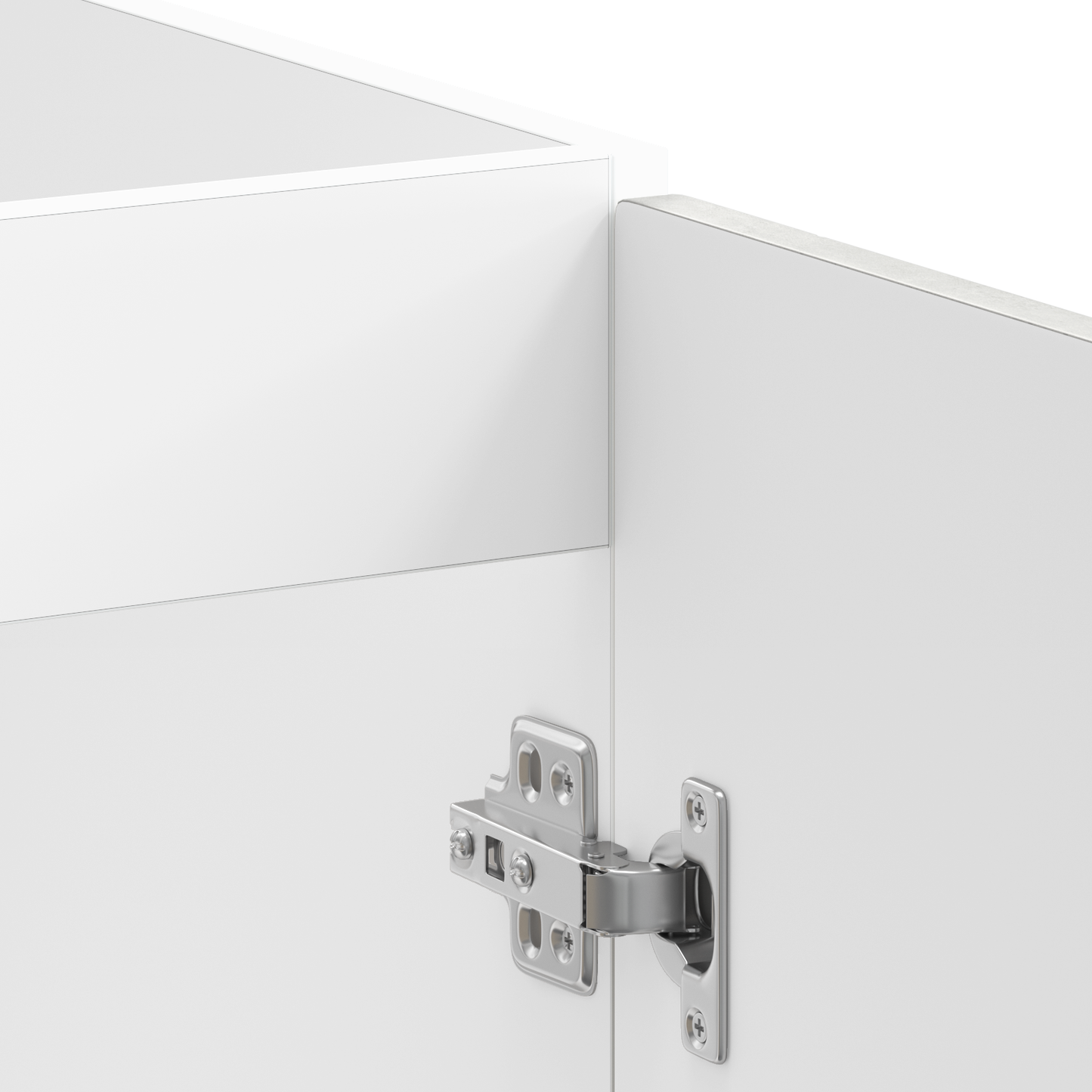 Køkkenskab Lucca 2 Pcs Grå 80 X 46 X 81.5 Cm Konstrueret Træ - Billede 6