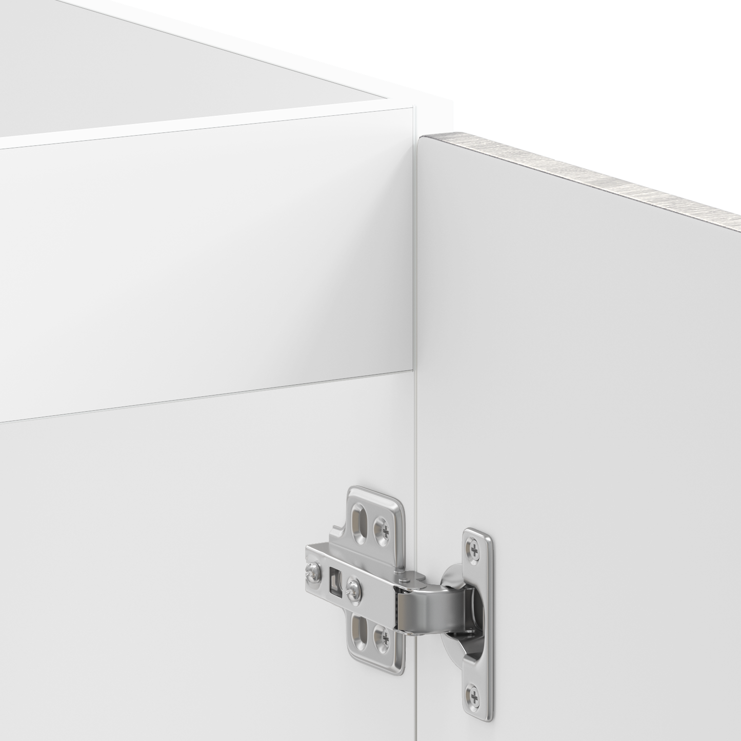 Køkkenskab Med Opbevaring Lucca 2 Pcs Lysegrå 80 X 46 X 81.5 Cm - Billede 6