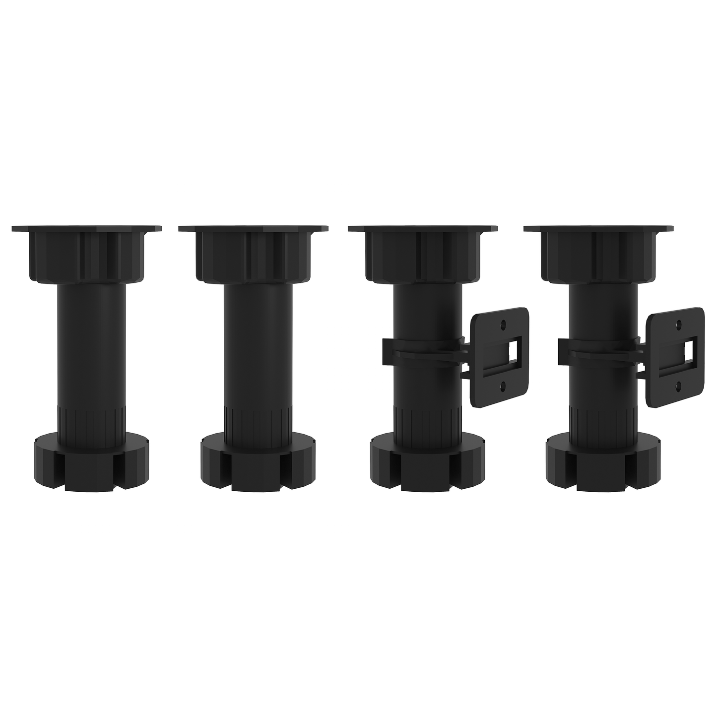 Vaskeskabsbase Med Opbevaring Porto 2 Pcs Grå 80 X 46 X 84.5 Cm - Billede 7