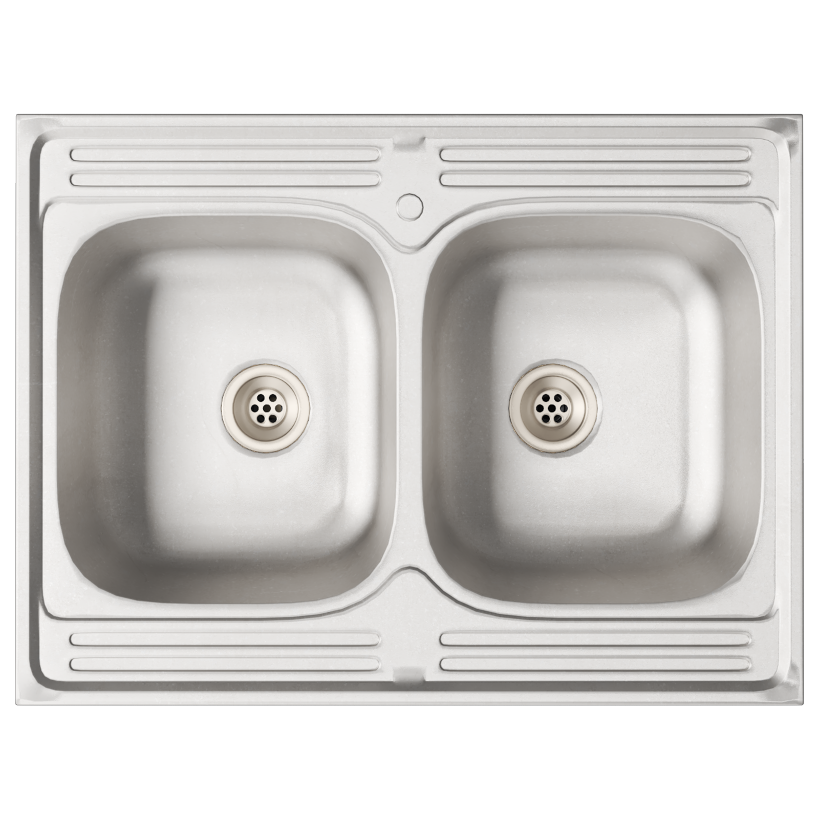 Vaskeskabsbase Med Dør Porto 2 Pcs Brun 80 X 46 X 84.5 Cm - Billede 8