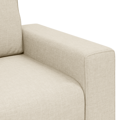 3-Delt Sofasæt Med Puder I Linned