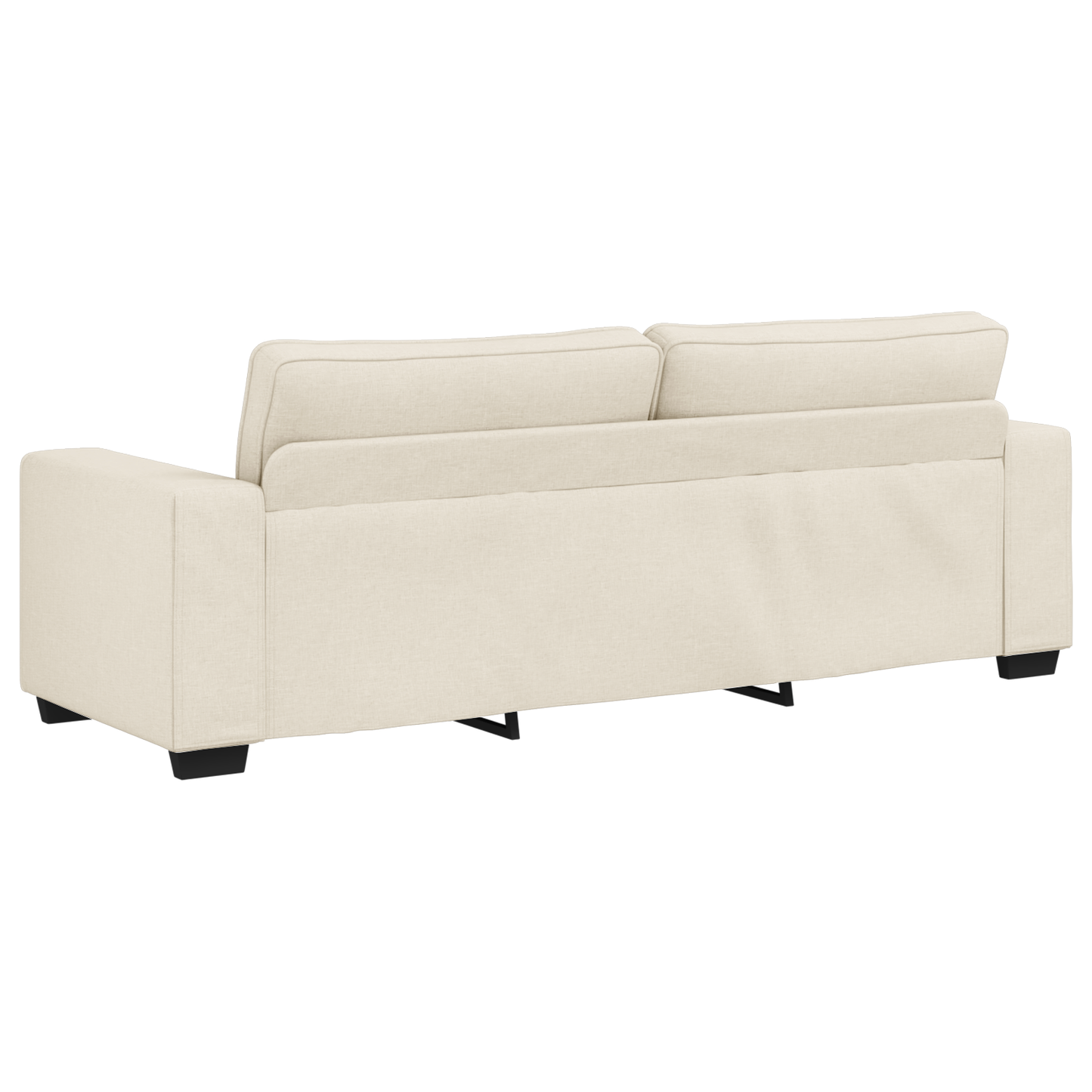 3-Delt Sofasæt Med Puder I Linned