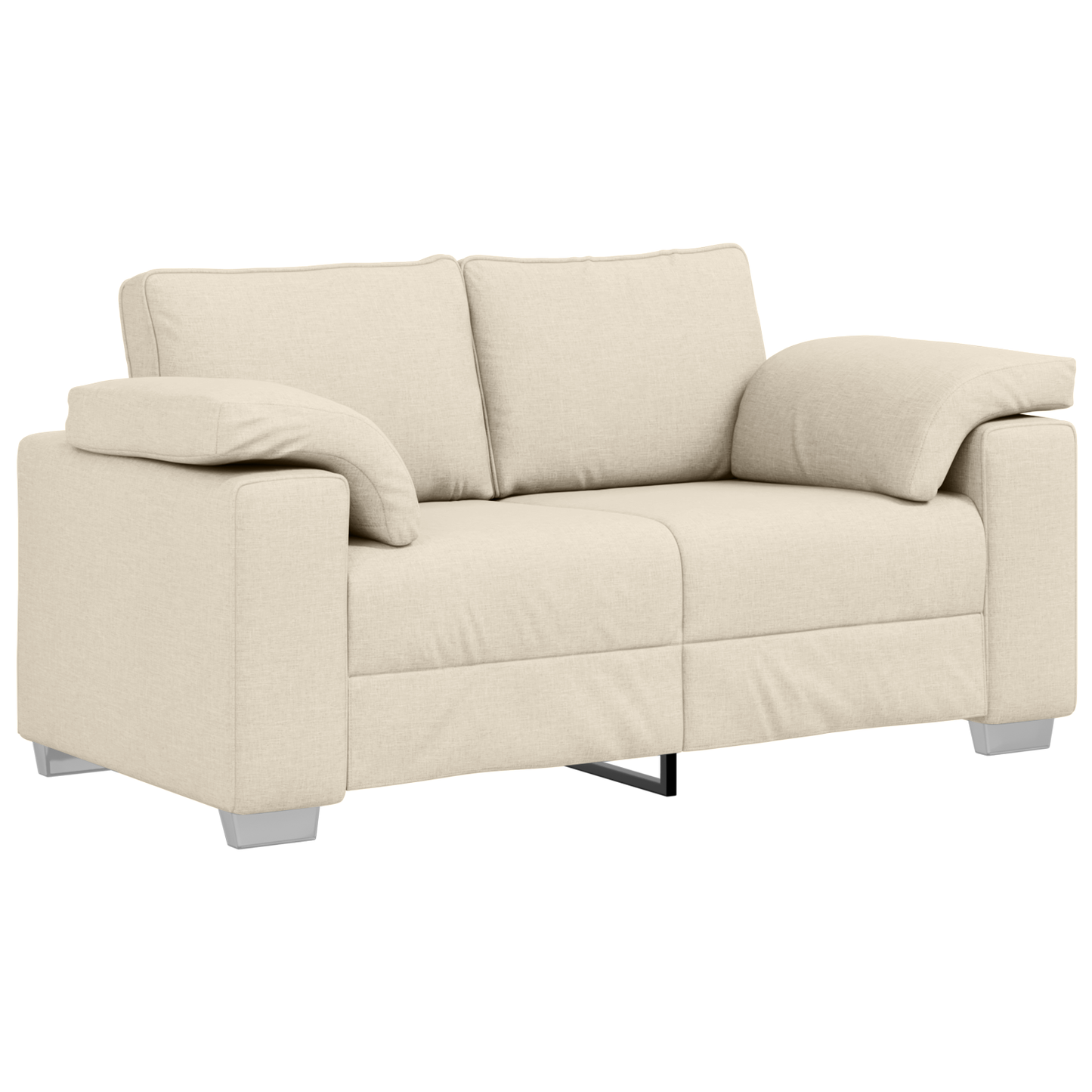 3-Delt Sofasæt Med Puder I Linned