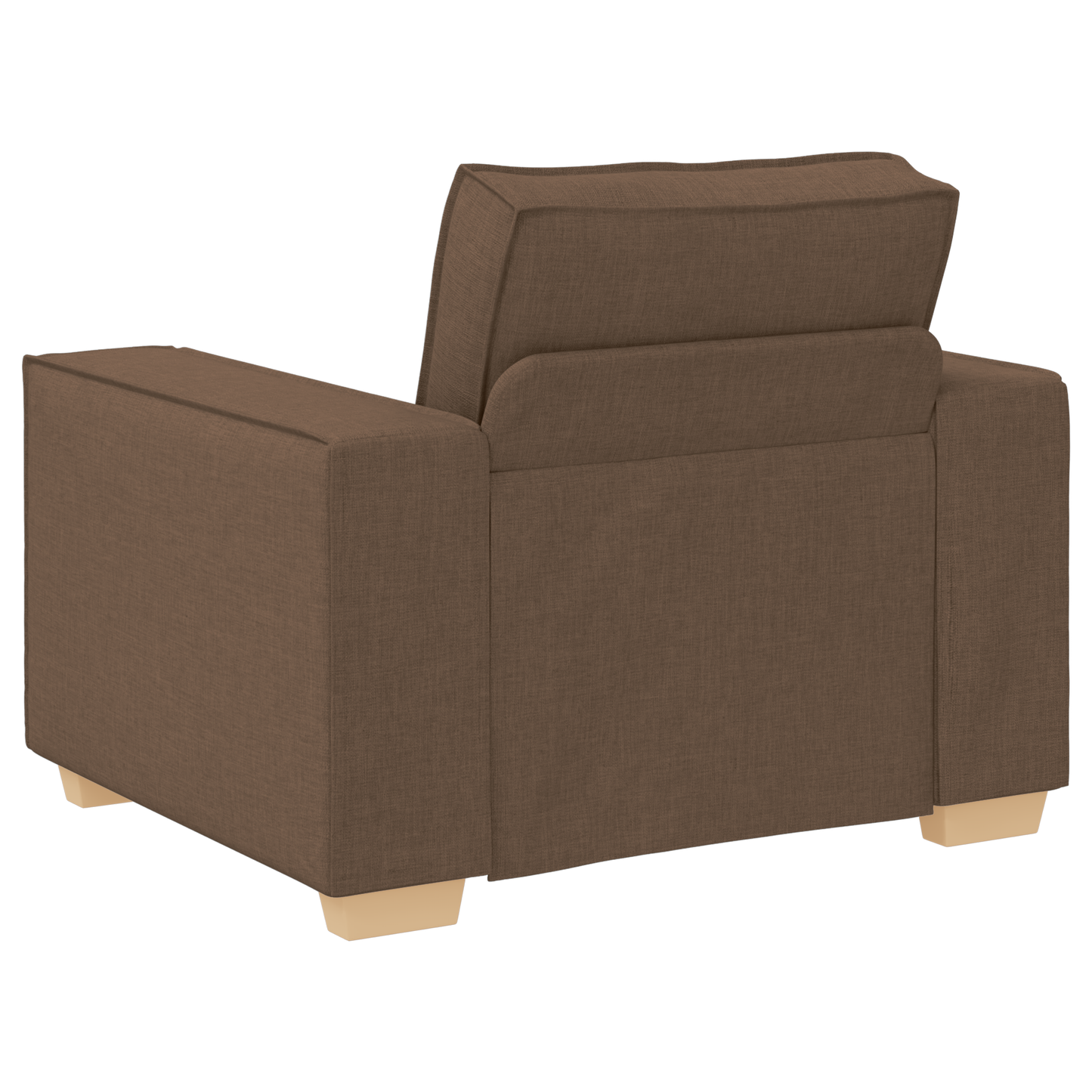 3 Personers Sofasæt Med Puder Brun Stof
