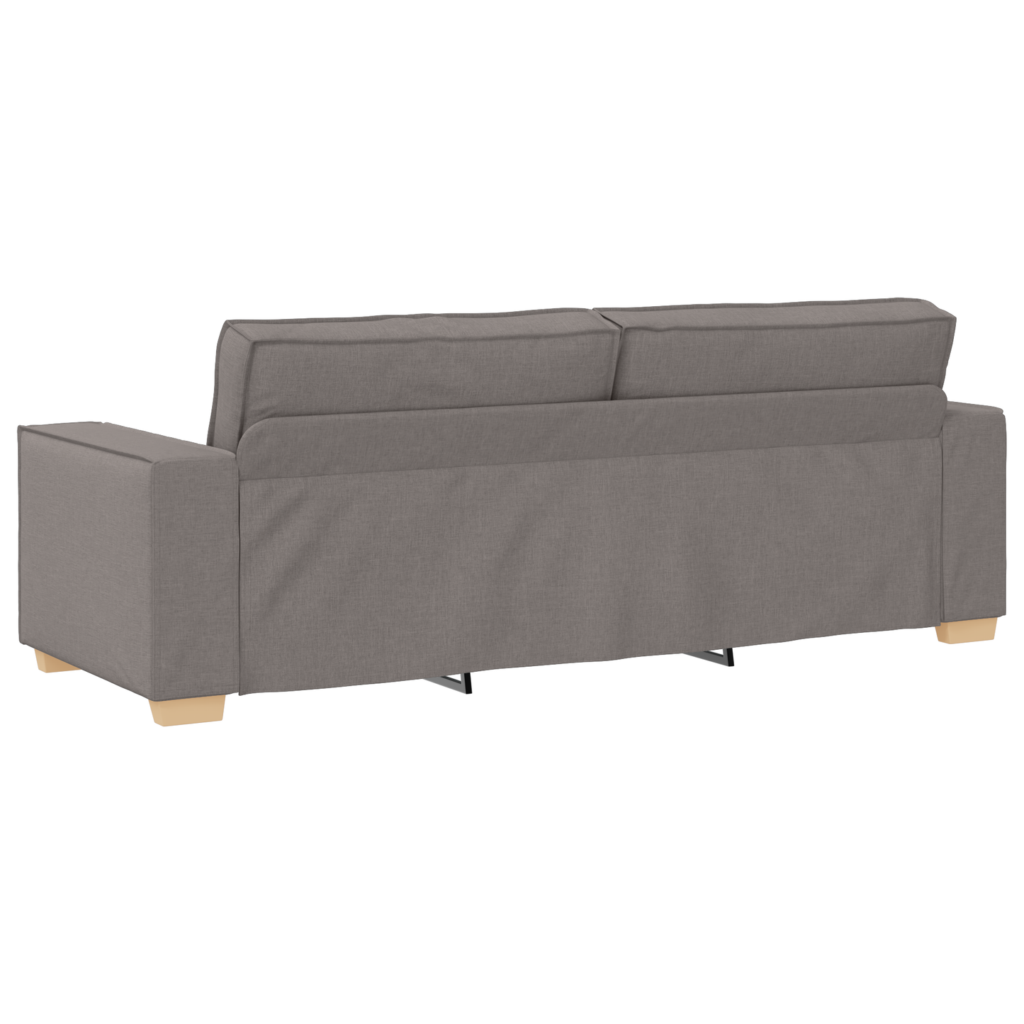 3-Delt Sofagruppe Med Puder I Taupe Stof