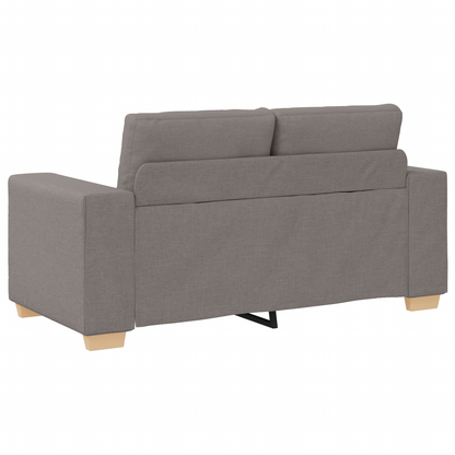 3-Delt Sofasæt Med Puder I Taupe Stof