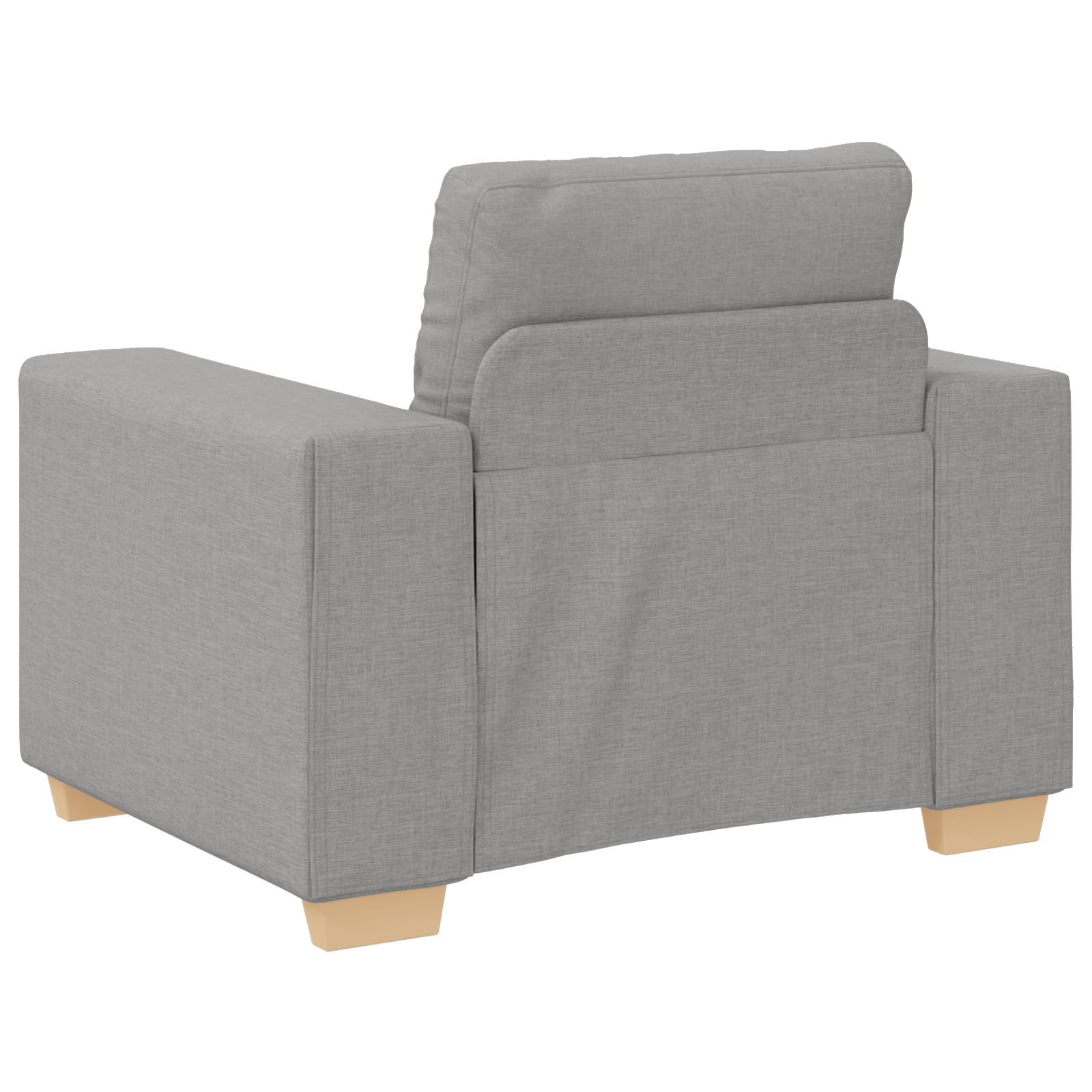 Sofa Sæt Med Pude Med Pude 3 Pcs Grå Stof - Billede 7