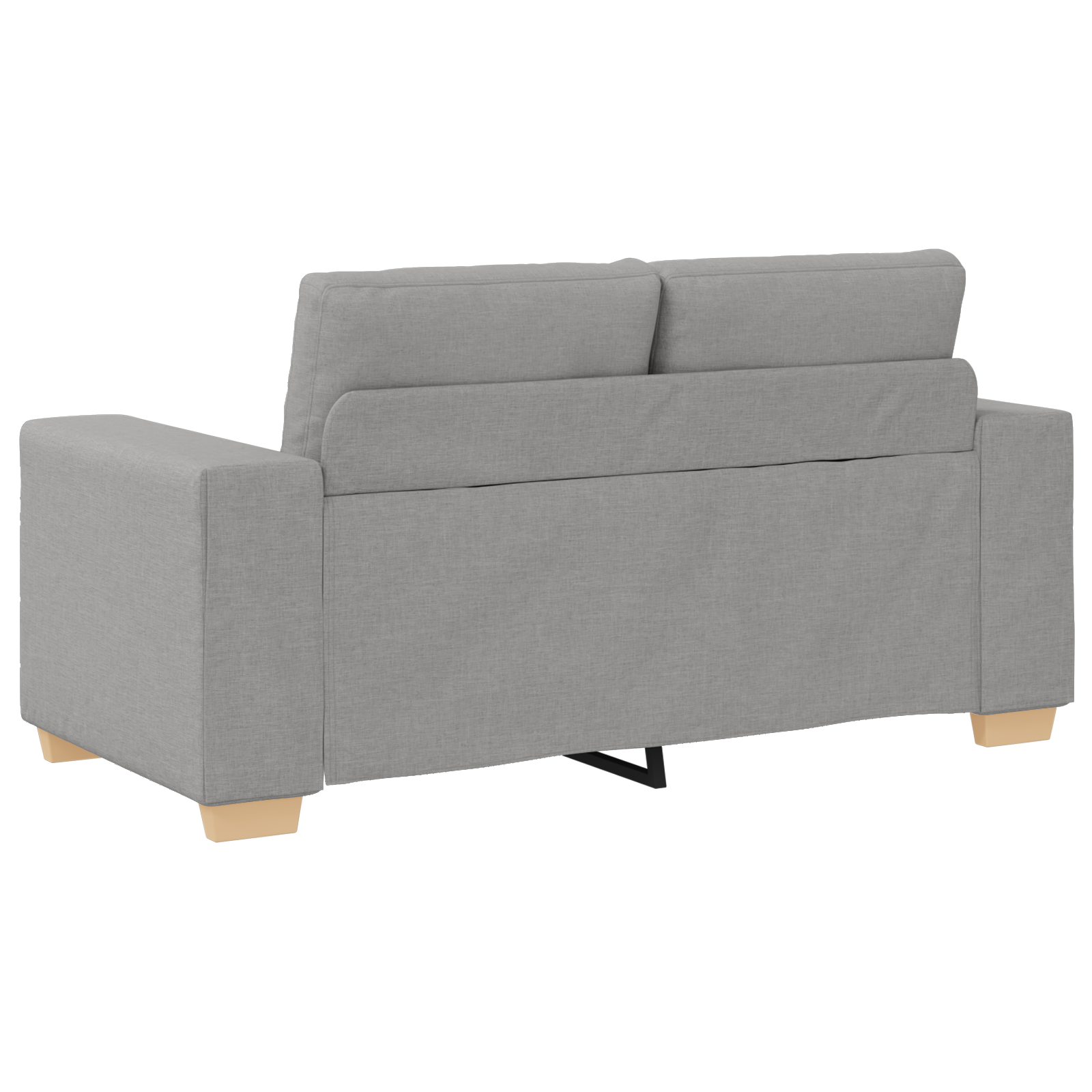 Sofa Sæt Med Pude Med Pude 3 Pcs Grå Stof - Billede 8