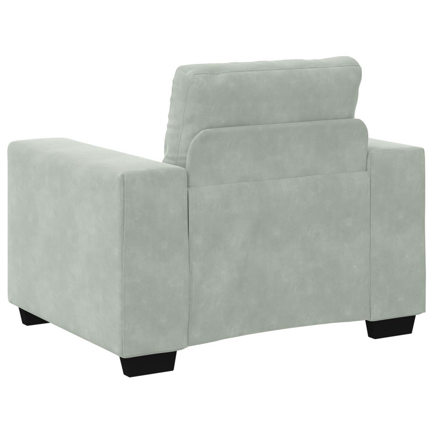 3-Delt Sofasæt Med Puder Lys Grå Velvet