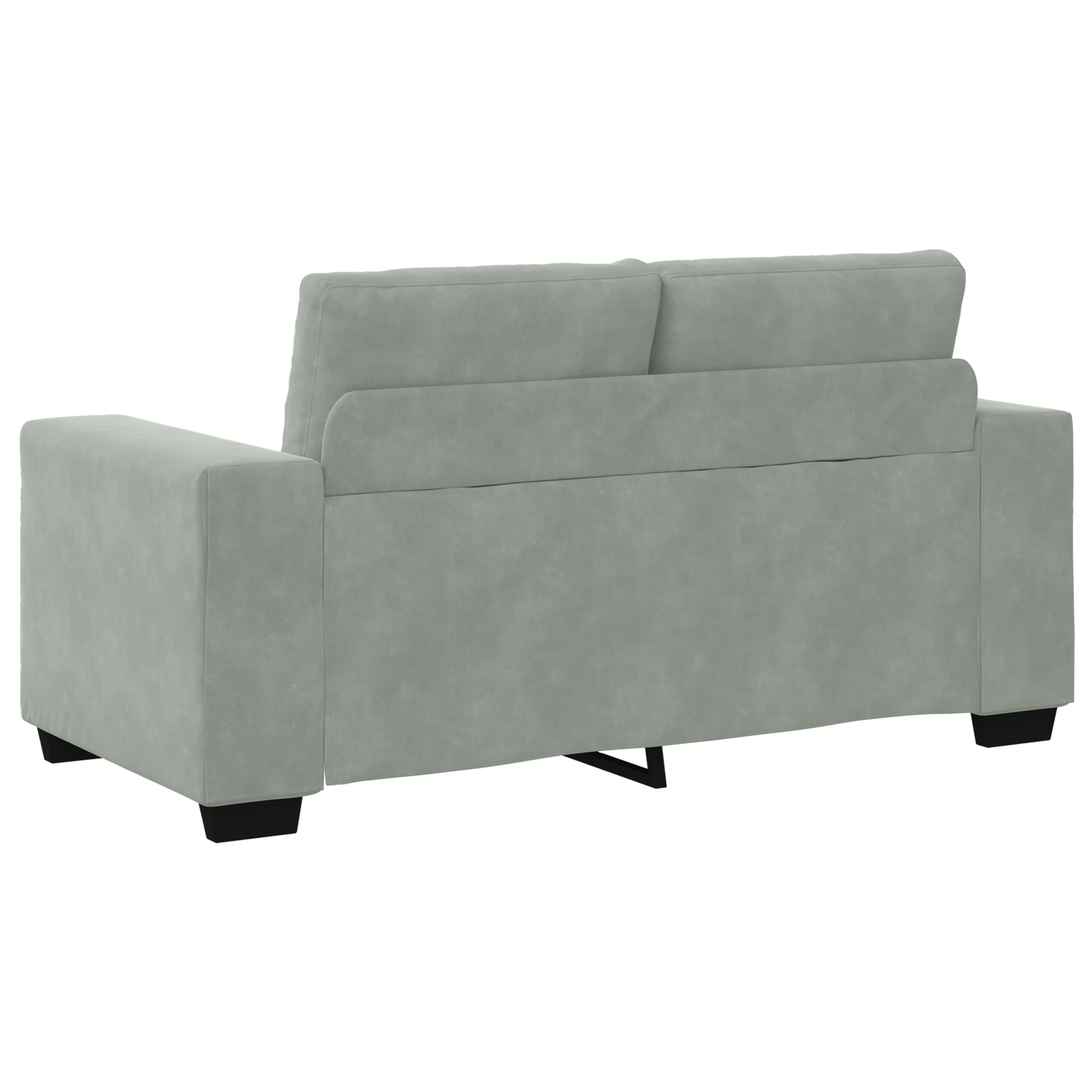 3-Delt Sofasæt Med Puder Lys Grå Velvet