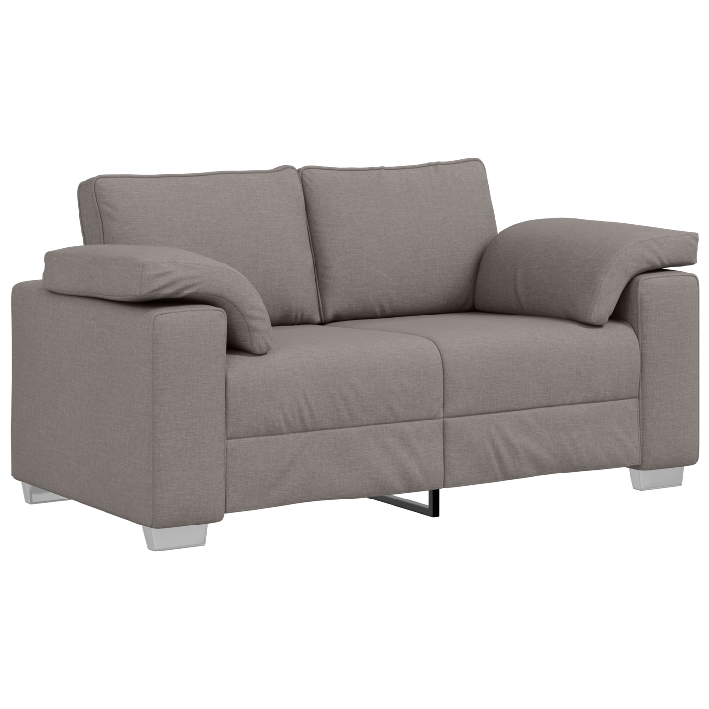 3 Personers Sofasæt Med Puder I Taupe Stof