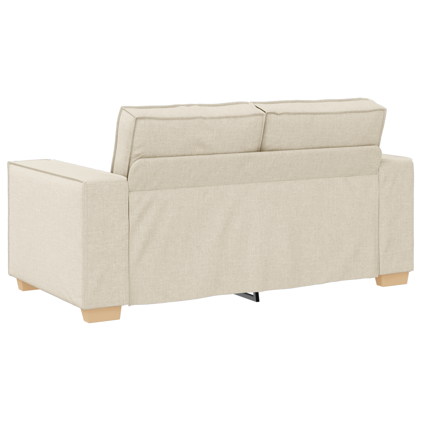 2-Personers Sofa Sæt Med Puder I Linned